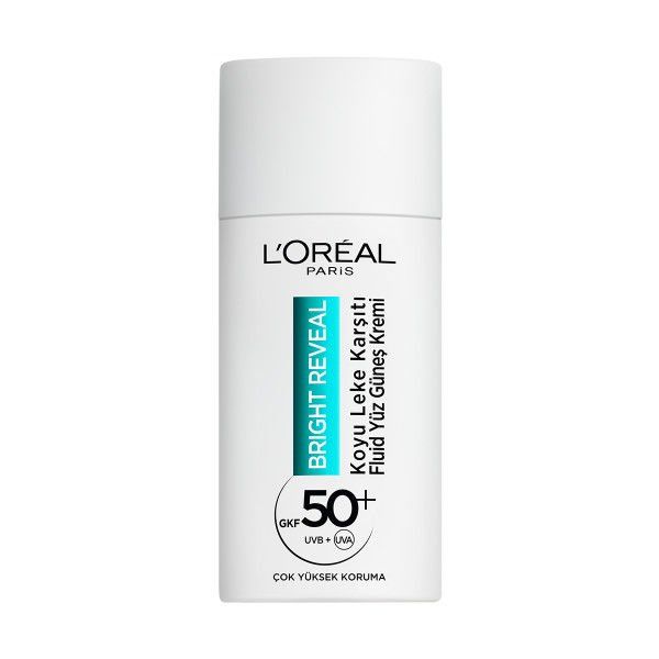 Bright Reveal Spf 50+ Koyu Leke Karşıtı Fluid Günlük Yüz Güneş Kremi 50ml