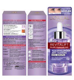 L'Oréal Paris Revitalift Filler Aydınlatıcı Göz Serumu 20ml