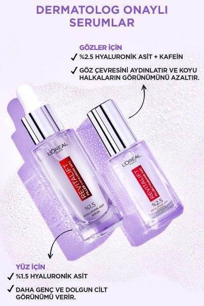 L'Oréal Paris Revitalift Filler Aydınlatıcı Göz Serumu 20ml