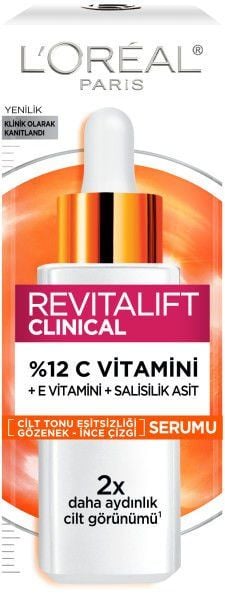 Revitalift Clinical %12 Saf C Vitamini Aydınlatıcı, Ton Eşitleyici, Gözenek Karşıtı Serum 30 ml