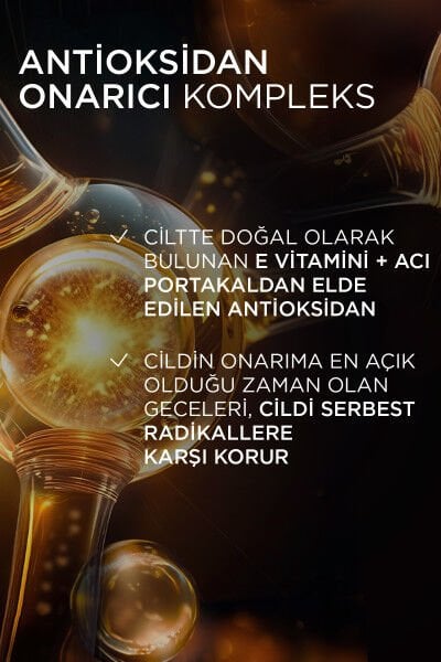 L'Oréal Paris Midnight Serum Cilt Yenileme & Cilt Görünümü Canlandırma Etkili- 30 ML