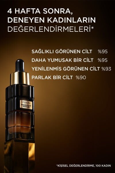 L'Oréal Paris Midnight Serum Cilt Yenileme & Cilt Görünümü Canlandırma Etkili- 30 ML