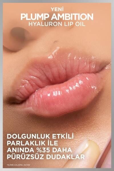 L'Oréal Paris Plump Ambition Hyaluron Lip Oil Besleyici ve Nemlendirici Dudak Parlatıcısı - 380 Rouge In Love