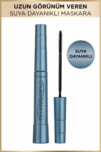 L'Oréal Paris Teleskopik Suya Dayanıklı Maskara - Siyah