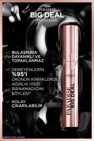 L'Oréal Paris Paradise Büyük Fırsat Maskara - Siyah