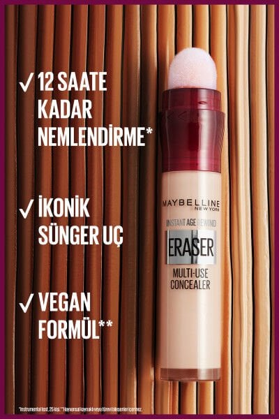 Maybelline New York Anında Yaşlanma Karşıtı Silgi Kapatıcı - 01 Light