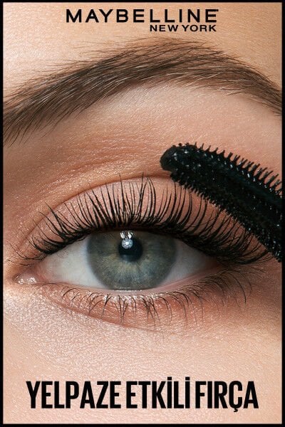 Maybelline New York Kirpik Sansasyonel Yelpaze Etkili Yoğun Siyah Maskara - Ekstra Siyah